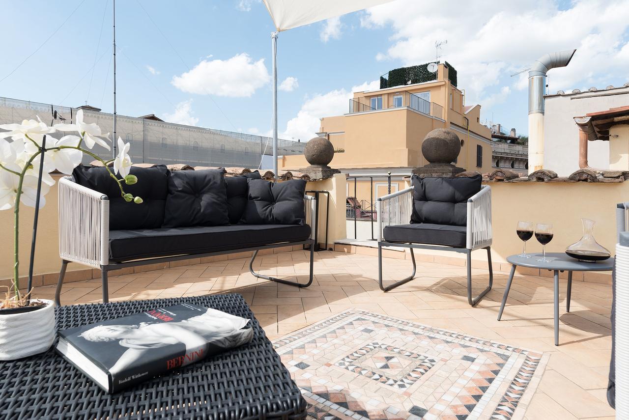 Cs Campo De'Fiori - Navona Amazing Terrace Apartment Roma Exterior foto